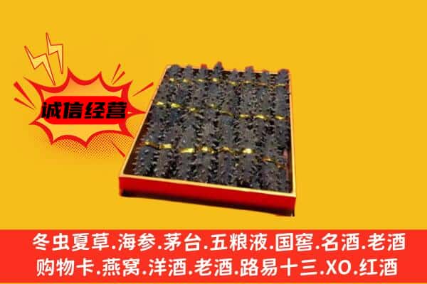 四会市回收海参